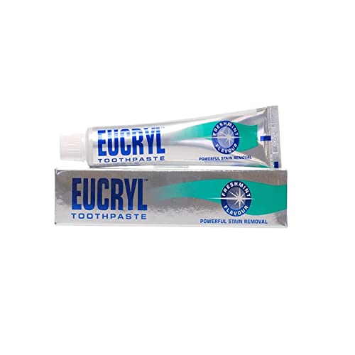 EUCRYL SMOKERS TOOTHPASTE FRESHMINT 50ML POWERFUL STAIN REMOVAL by Eucryl