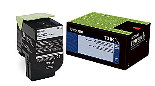 Lexmark 70C10K0 Black Return Program Toner