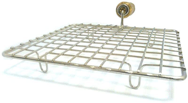 Tabakh Rose Wire Roaster Rack, Papad Jali, Square