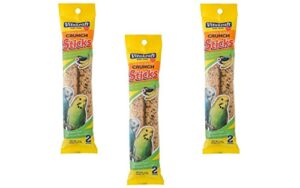 vitakraft crunch sticks with sesame and banana parakeet treat 2.11 ounce, pack of 3