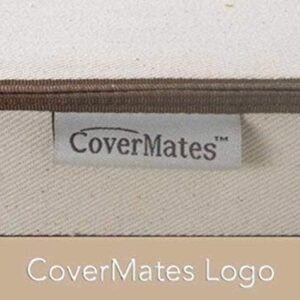 Covermates Keepsakes – Canvas Storage Bag - Premium Canvas - Carrying Handles -Dual Zipper Pulls - Indoor Storage-Natural
