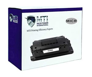 micr toner international compatible magnetic ink cartridge replacement for hp ce390x 90x laser printers m602 m603 m4555