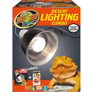 zoo med desert lighting combo pack, 75 watts