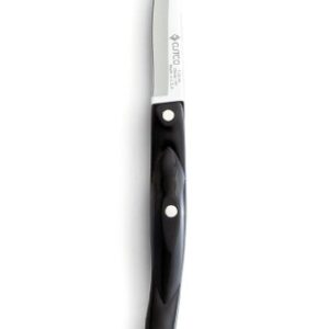 CUTCO Model 1720 Paring Knife with 2¾" High Carbon Stainless blade and 5" classic dark brown handle (often called"black") in factory-sealed plastic bag.