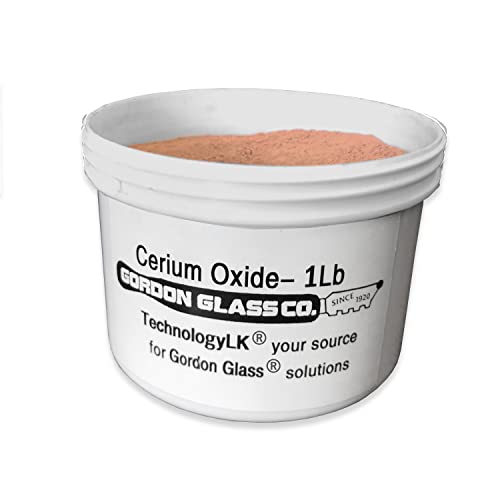 Cerium Oxide Glass Polishing Compound - 1 Lb (Pack of 1)