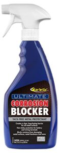 star brite ultimate corrosion blocker spray - long-lasting protection for metal from moisture, salt & rust - ideal for auto, motorcycle, boat, atv, tools & electronics non-conductive formula (95422)