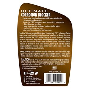 STAR BRITE Ultimate Corrosion Blocker Spray - Long-lasting Protection for Metal from Moisture, Salt & Rust - Ideal for Auto, Motorcycle, Boat, ATV, Tools & Electronics Non-Conductive Formula (95422)