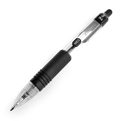 Zebra Z-Grip Mini Ballpoint Pen - Pack of 12 - Black Ink