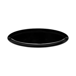 G.E.T. ML-252-BK 20 oz, 16" x 5" Oval Platter, Black, Large