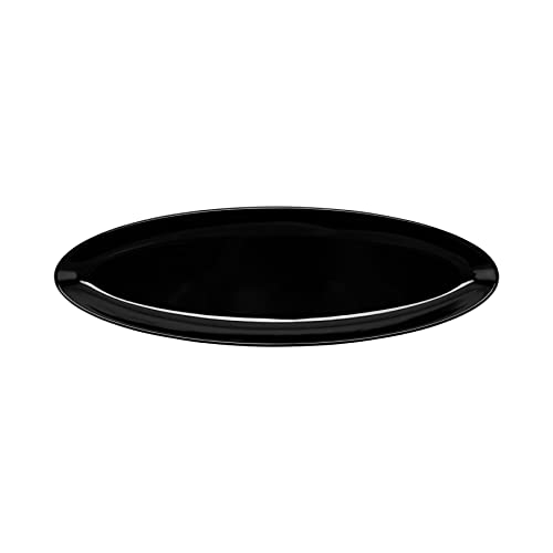 G.E.T. ML-252-BK 20 oz, 16" x 5" Oval Platter, Black, Large