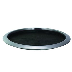 service ideas tr1412ri tray with removable insert, 12" round, stainless steel