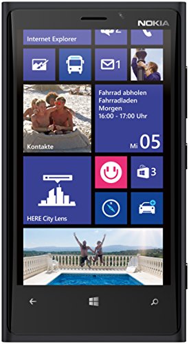 Nokia Lumia 920 32GB Unlocked 4G LTE Windows Smartphone w/PureView Technology 8MP Camera - Black