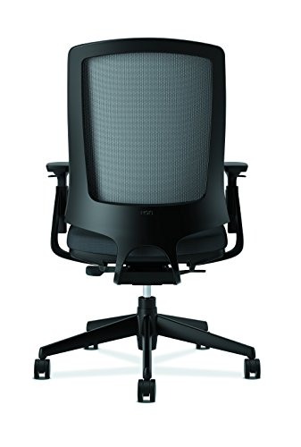 HON Lota Office Chair - Mid Back Mesh Desk Chair or Conference Room Chair, Black (H2281)