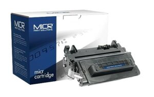 micr print solutions compatible ce390a(m) (90am) micr toner, 10,000 page-yield, black