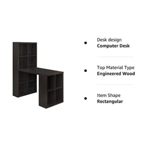 Ameriwood Home London Hobby Desk, Espresso,Modern