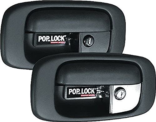 Pop & Lock PL1700 Black Manual Tailgate Lock for Chevy/GMC