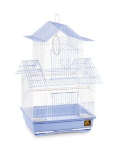 prevue hendryx sp1720-2 shanghai parakeet cage, blue and white