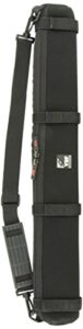 vdp universal products 5078115 neoprene black can tube cooler and storage pouch (six (6), velcro straps and shoulder strap)