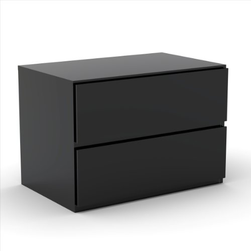 Nexera Night Stand , Black