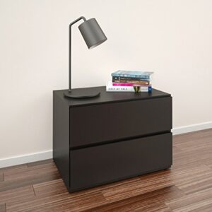 Nexera Night Stand , Black