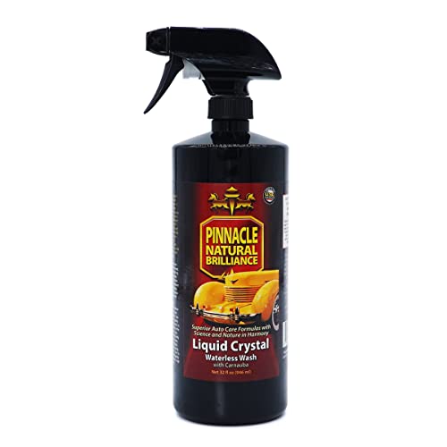 Pinnacle Liquid Crystal Waterless Wash with Carnauba 32 oz