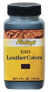 fiebing's leathercolors 4 oz, black,50-2026-bk