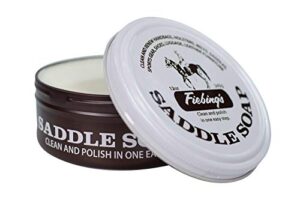 fiebing's saddle soap, white, 3.5 oz