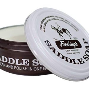 Fiebing's Saddle Soap, White, 3.5 oz