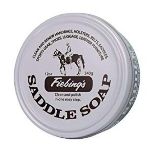 Fiebing's Saddle Soap, White, 3.5 oz