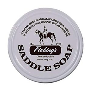 Fiebing's Saddle Soap, White, 3.5 oz