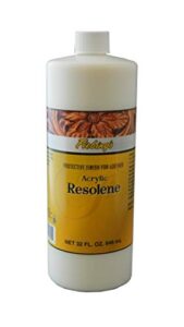 fiebing's resolene finish - neutral - 32oz protective top finish for leather