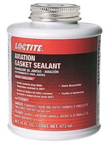 loctite 1525607 aviation gasket sealant 16oz brush top can, 1 pack