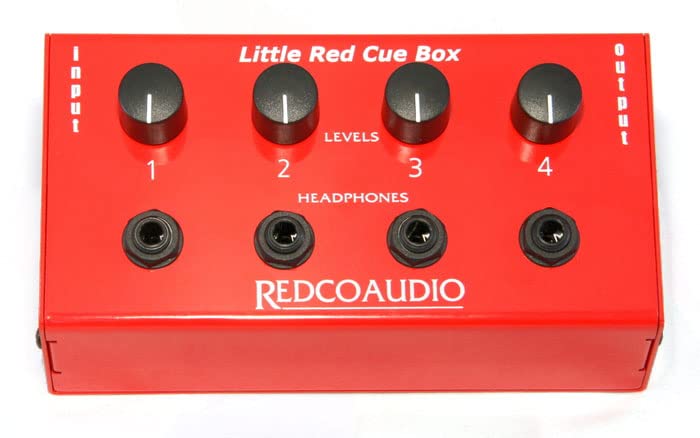 Redco RED-200 Little Red Cue Box Headphone Distribution-by-Redco Audio