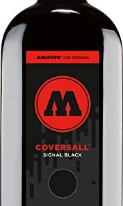 MOLOTOW Cocktail CoversAll Permanent Ink Refill, Refill 760.000 (Sold Separately), 250ml Bottle, Signal Black, 1 Each (691.760)