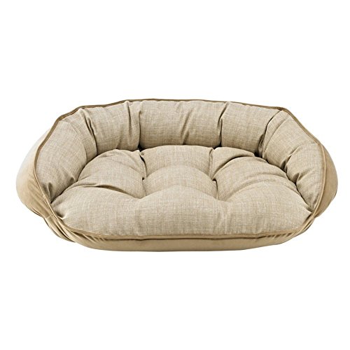 Bowsers Crescent Bed, Medium, Flax