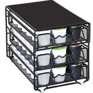 DecoBros 3 Tier Drawer Storage Holder 54 Keurig K-cup Coffee Pod.