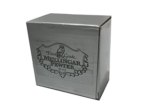 Claddagh Celtic Jewelry Box Heart-Shaped Pewter Made in Ireland