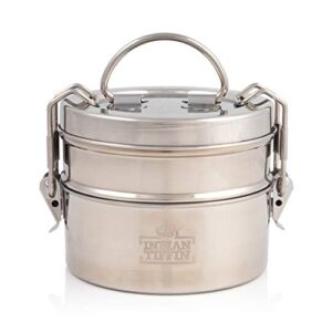 2 tier indian-tiffin stainless steel small tiffin lunch box