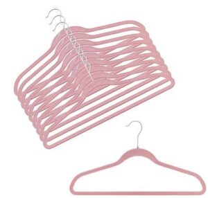 closethangerfactory slim-line pink shirt/pant hangers