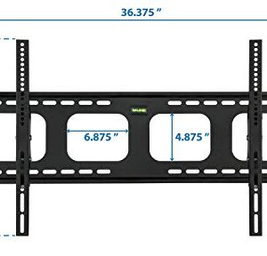 Mount-It! Large Tilting TV Wall Mount Bracket | 42 43 50 55 58 65 70 75 80 Inch | 220 Pound Capacity | VESA Compatible | Low Profile | Flat Screens