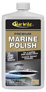 star brite premium marine polish w/ptef 32oz fiberglass metal paint 85732