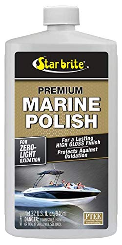 Star Brite Premium Marine Polish w/PTEF 32oz Fiberglass Metal Paint 85732