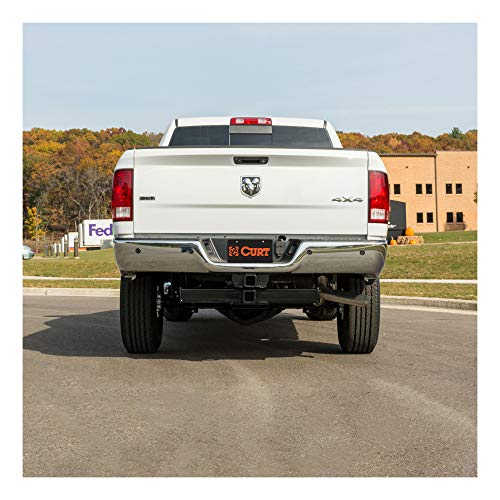 CURT 15409 Xtra Duty Class 5 Trailer Hitch, 2-In Receiver, Compatible with Select Dodge, Ram 1500, 2500, 3500