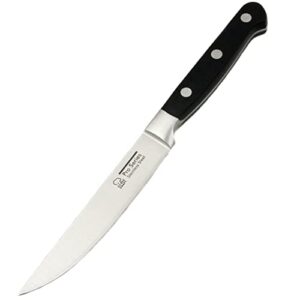 chef craft pro series utility knife, 5 inch blade 8 inches in length, stainless steel/black