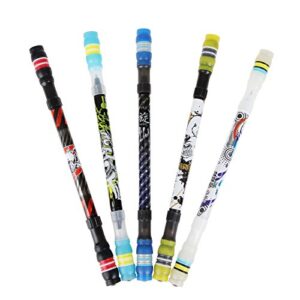 zhigao 5028 v.7.0 non slip coated 20cm spinning pen with weighted ball ((only one,random color))