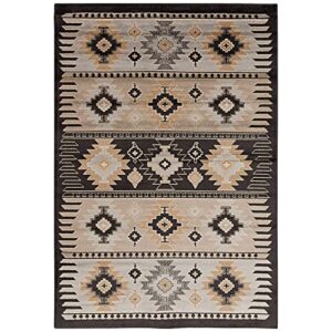artistic weavers hepburn area rugs, 7'10" x 11'2", black