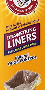 Arm & Hammer 12 Count Drawstring Liners, Large