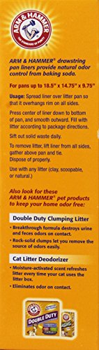 Arm & Hammer 12 Count Drawstring Liners, Large