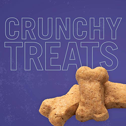 Three Dog Bakery Itty Bitty Bones Baked Dog Treats, Peanut Butter, 32 oz, (320123)