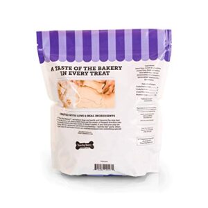 Three Dog Bakery Itty Bitty Bones Baked Dog Treats, Peanut Butter, 32 oz, (320123)